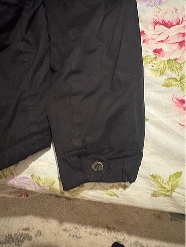 Zara siyah parka mont - Görsel 6