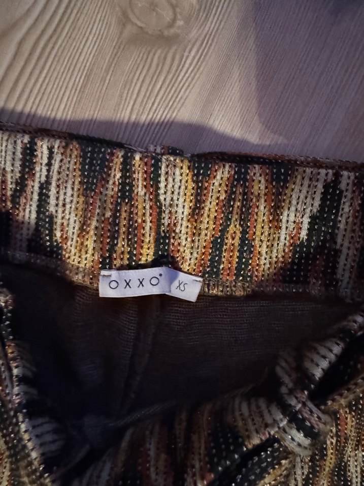 Kahverengi Bel Bağlamalı Kadın İspanyol Paça Pantolon - Görsel 3