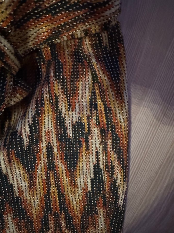 Kahverengi Bel Bağlamalı Kadın İspanyol Paça Pantolon - Görsel 4