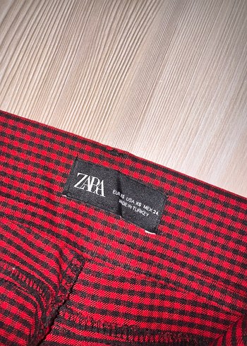 Bordo Düğmeli Kadın Kumaş Pantolon - Görsel 4