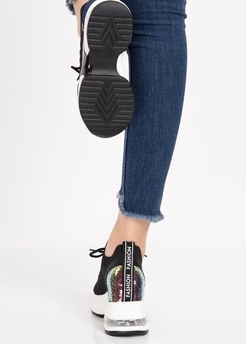 spor ayakkabı yüksek taban topuklu - Görsel 2