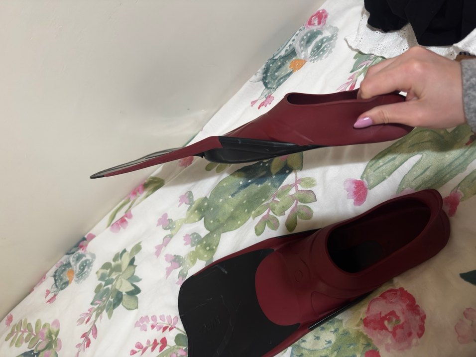 Erkek Kırmızı Kauçuk Su Ayakkabısı Tokalı - Görsel 4