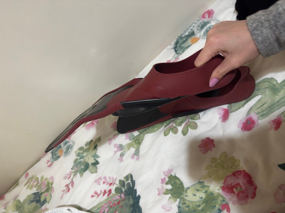 Erkek Kırmızı Kauçuk Su Ayakkabısı Tokalı - Görsel 3