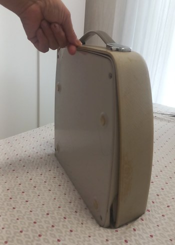 Triumph Tippa 1 mekanik Antika Daktilo (Çantalı) - Görsel 5