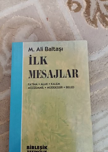 İlk Mesajlar M. Ali Baltaşı