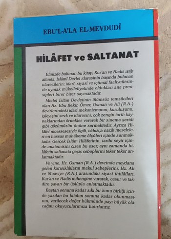 Beden Hilafet ve Saltanat - Ebu'l-A'la El-Mevdudi