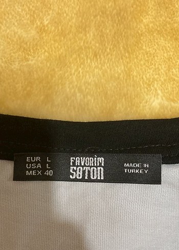 l Beden siyah Renk Yıldızlı Sweatshirt