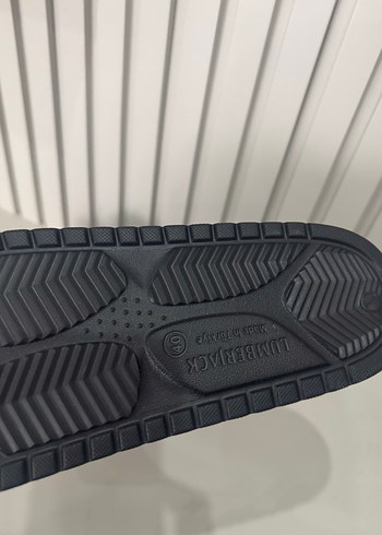 Erkek Siyah Tokalı Kauçuk Terlik - Görsel 3