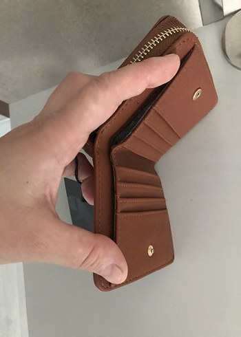 Deri Fermuarlı Kadın Cüzdanı - Nine West - Görsel 2