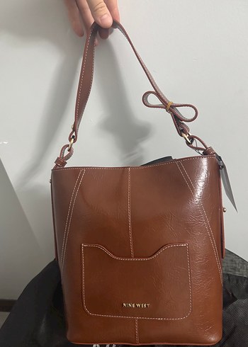 Kahverengi Deri Kadın Çanta - Görsel 4