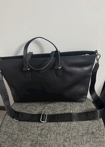 Nine west siyah çanta - Görsel 8