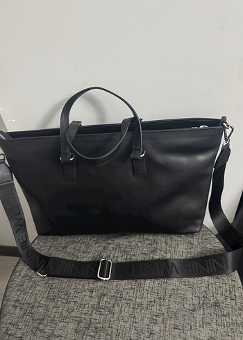 Nine west siyah çanta - Görsel 7