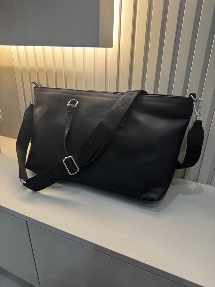 Nine west siyah çanta - Görsel 4