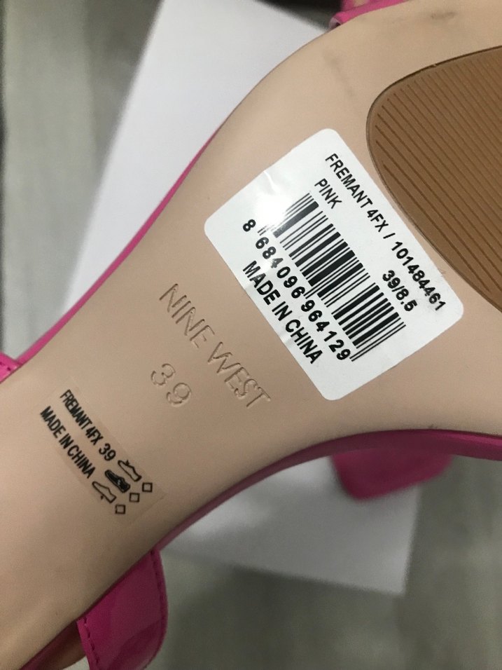 Nine West Pembe Rugan Stiletto Topuklu Ayakkabı - Görsel 5