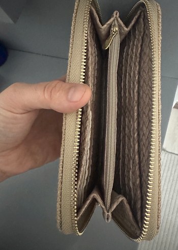 USPA Nakışlı Bej Kadın Cüzdan - Görsel 4