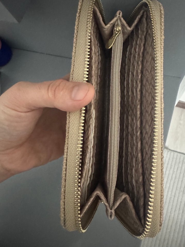 USPA Nakışlı Bej Kadın Cüzdan - Görsel 4