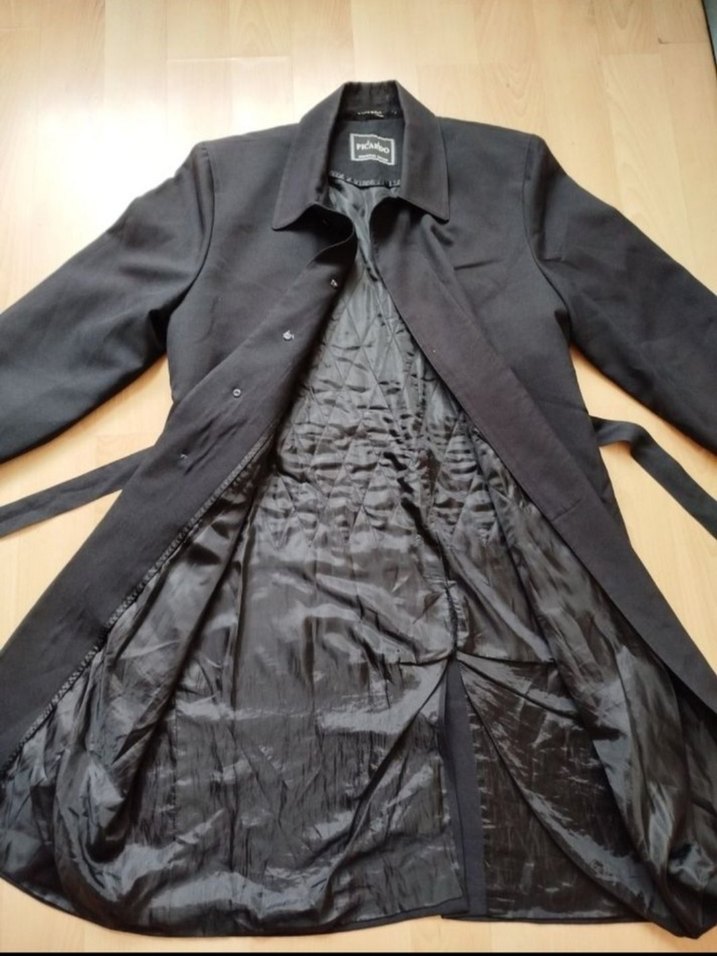erkek siyah XXL  pardesü/trençkot - Görsel 2