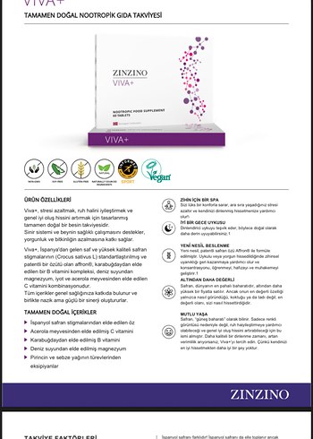 1 Aylık ürün Zinzino Balance Oil+ Viva ve Zinobiotic Takviye Set - Görsel 10