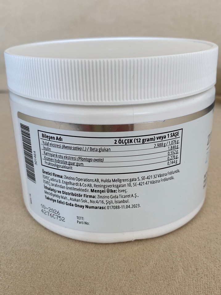 Zinzino Zinobiotic+ Takviye Edici Toz - Görsel 3