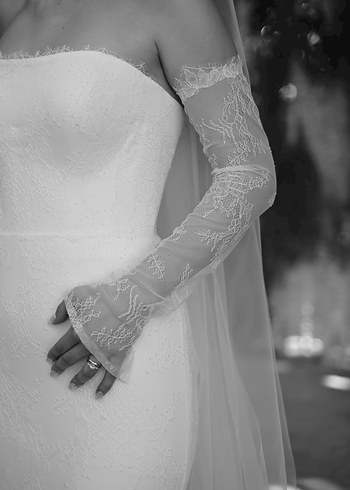 Straplez Balık Model Gelinlik - Görsel 3