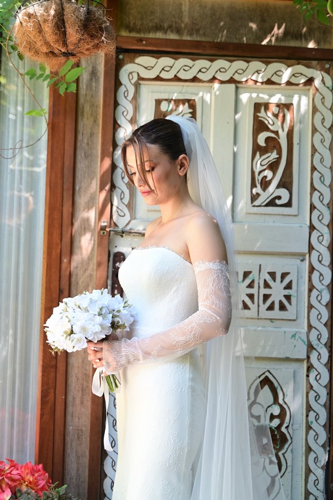 Straplez Balık Model Gelinlik - Görsel 4