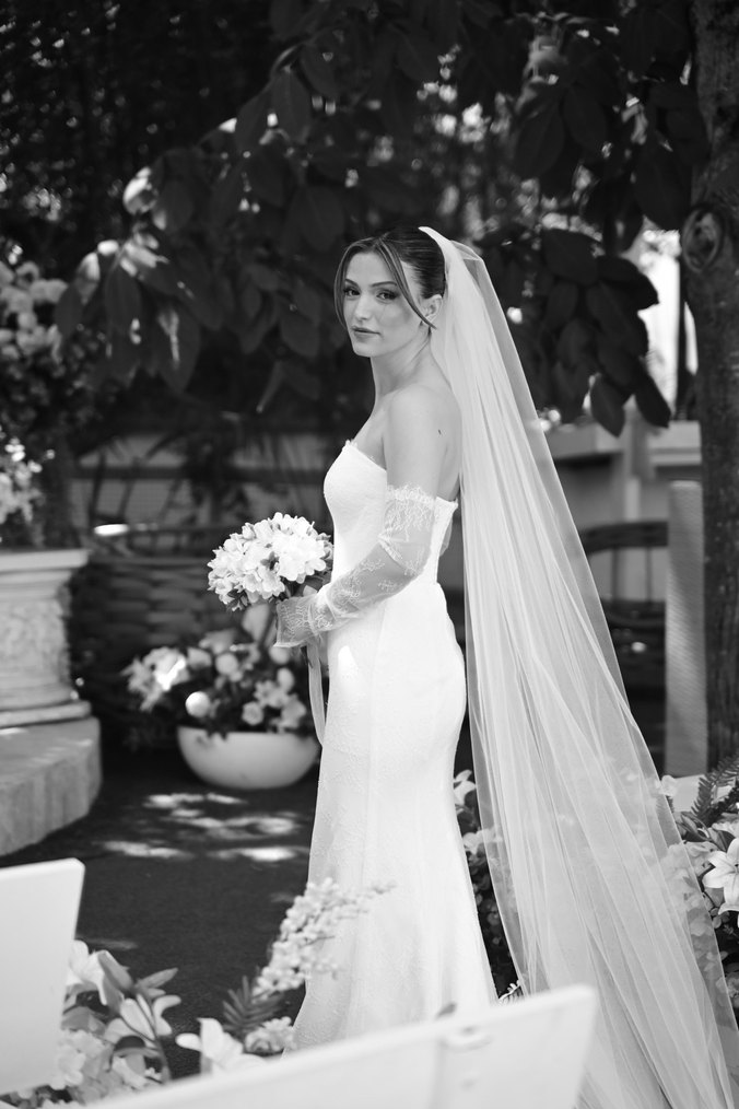 Straplez Balık Model Gelinlik - Görsel 5