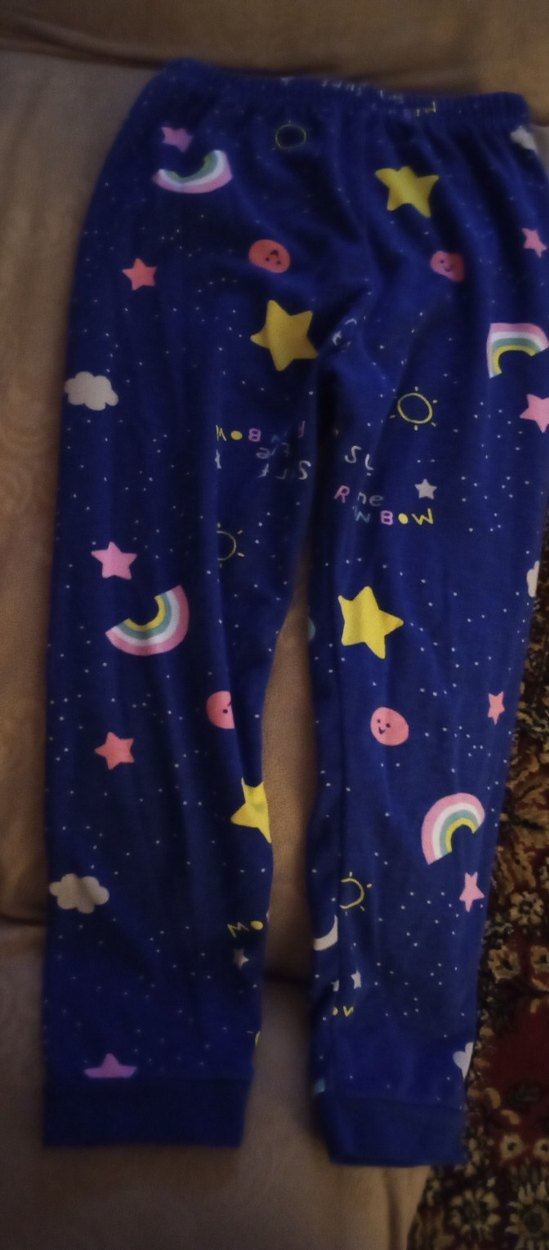 Renkli Desenli pijama takımı - Görsel 2