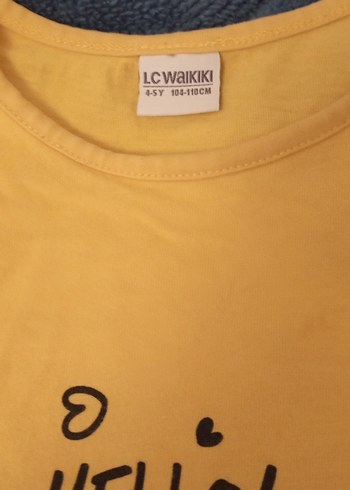 Kız Çocuk  Baskılı Uzun Kollu tişört bir tanesi kısa kollu - Görsel 2