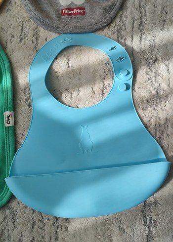 Bebek Önlüğü Seti, 4 adet önlük - Görsel 5