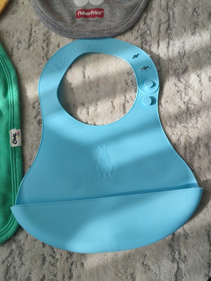 Bebek Önlüğü Seti, 4 adet önlük - Görsel 5