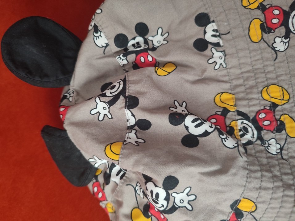 Mickey Mouse Desenli Gri Çocuk Şapka LC waikiki - Görsel 3