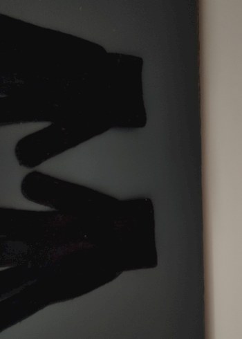 Siyah Kadın eldiven - Görsel 2