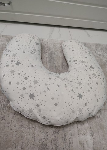 Gri Desenli ve Emzirme Yastığı - Görsel 2