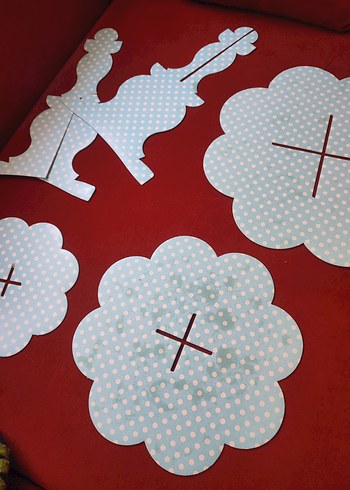 doğum günü cup kek stant pasta altlıgı - Görsel 6