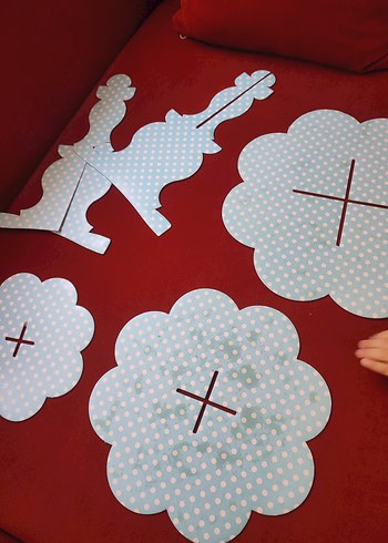 doğum günü cup kek stant pasta altlıgı - Görsel 5