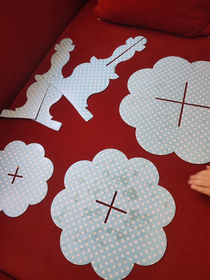 doğum günü cup kek stant pasta altlıgı - Görsel 5