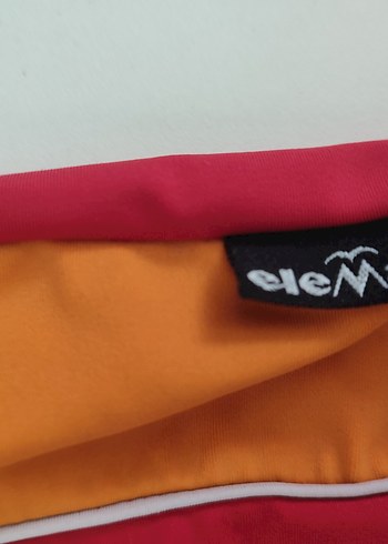 Çocuk Kırmızı ve Turuncu Deniz Şortu - Görsel 3