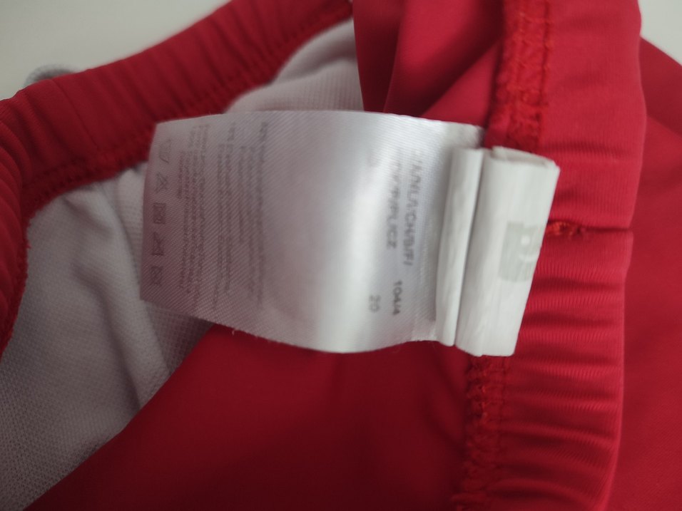 Çocuk Kırmızı ve Turuncu Deniz Şortu - Görsel 5