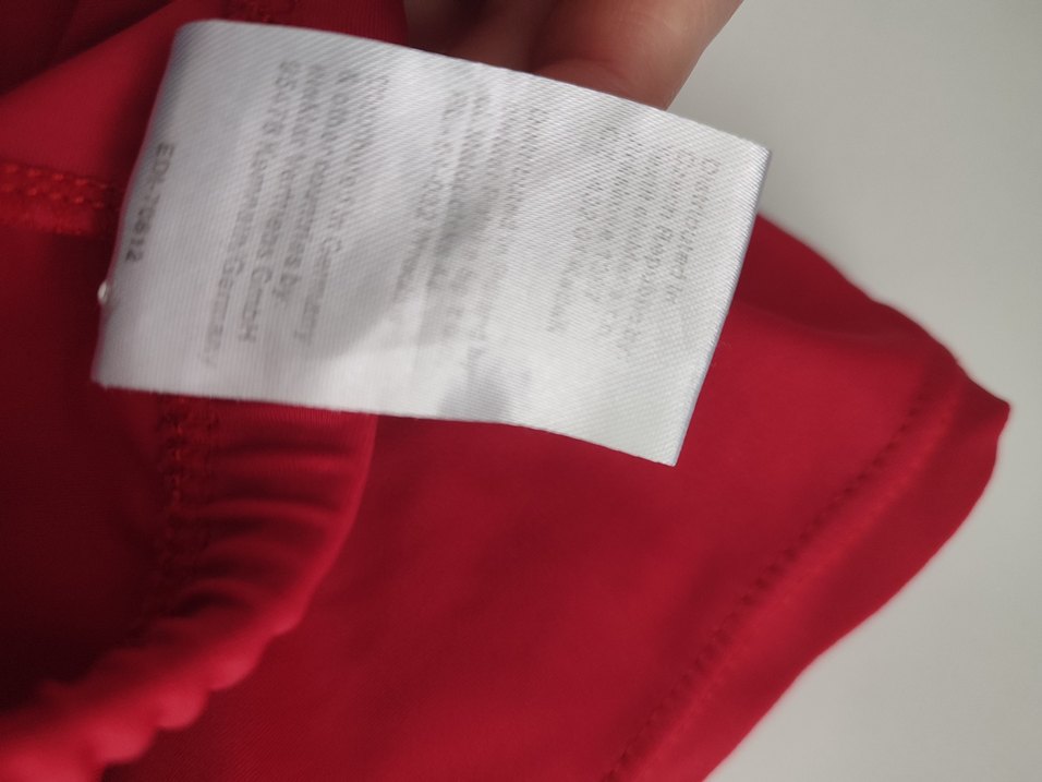 Çocuk Kırmızı ve Turuncu Deniz Şortu - Görsel 4