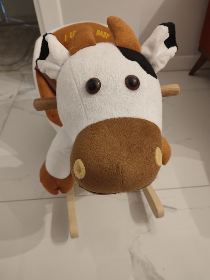 sallanan İnek babygo marka e bebek - Görsel 2