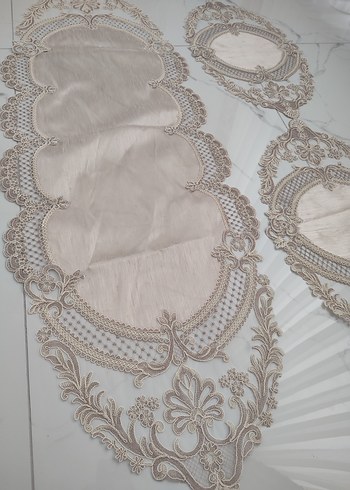 4 parça salon örtü takımı - Görsel 2