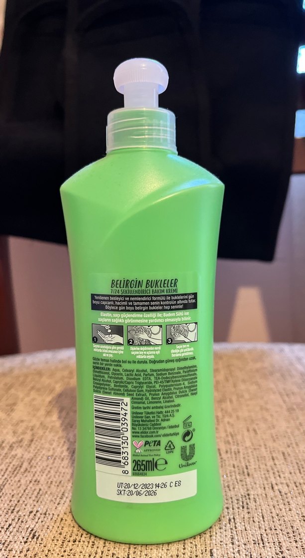 Elidor Belirgin Bukleler Saç Kremi 265 ml - Görsel 2