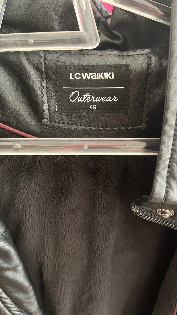 Kadın Siyah Deri Goth Ceket - Görsel 2