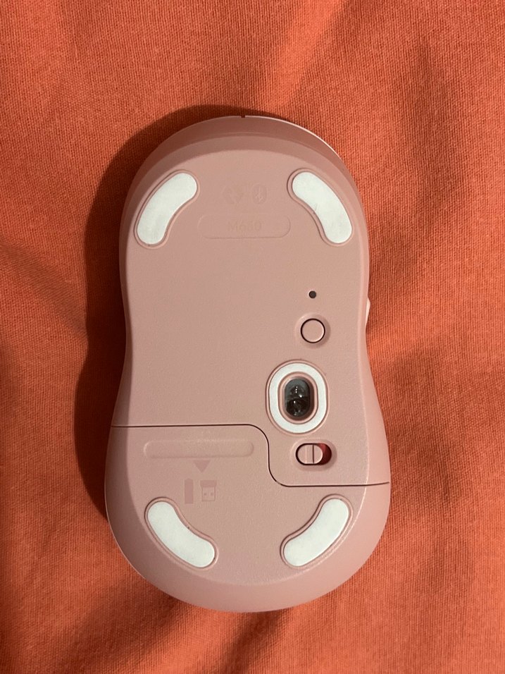 Logi Pastel Beyaz Kablosuz Mouse - Görsel 3