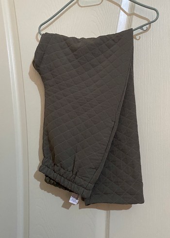 Düğmeli Gri Kadın Sweatshirt ve alt takım - Görsel 3