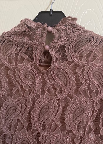 Dantel Detaylı Bohem Uzun Kollu Bluz - Görsel 6