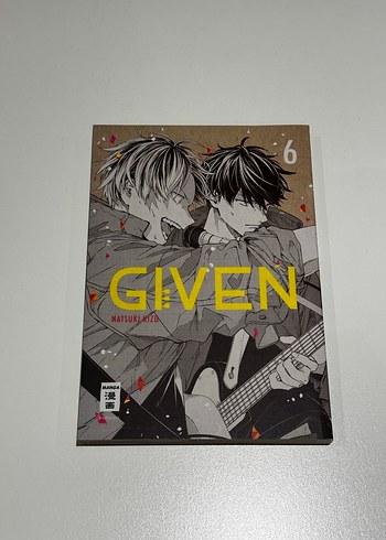 Beden Given BL Almanca Manga 1-6