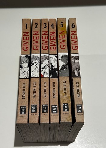 Given BL Almanca Manga 1-6