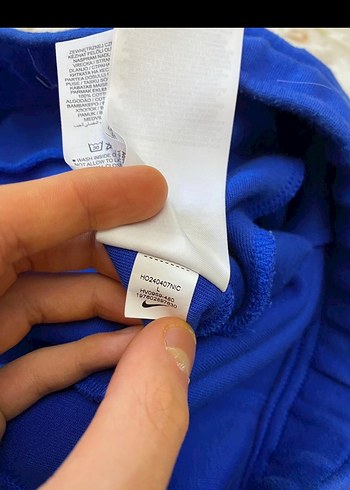 Nike Mavi Rahat Eşofman Altı - Görsel 6