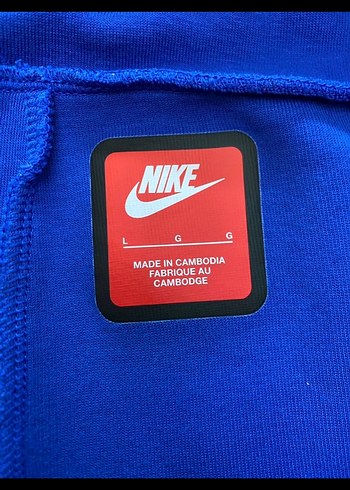 Nike Mavi Rahat Eşofman Altı - Görsel 5